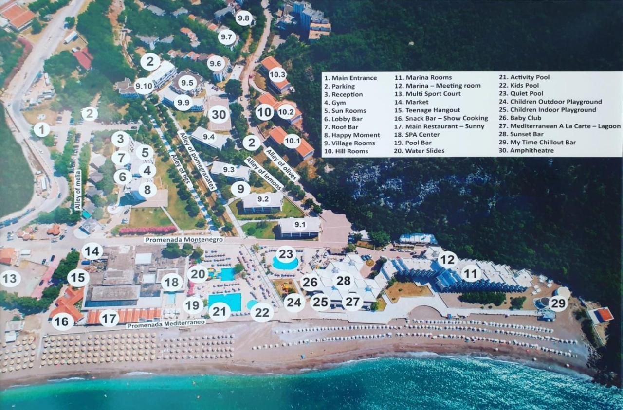 Pearl Beach Hotel&Resort Čanj Exterior foto